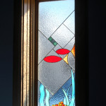 Stained Glass "Fish" Window